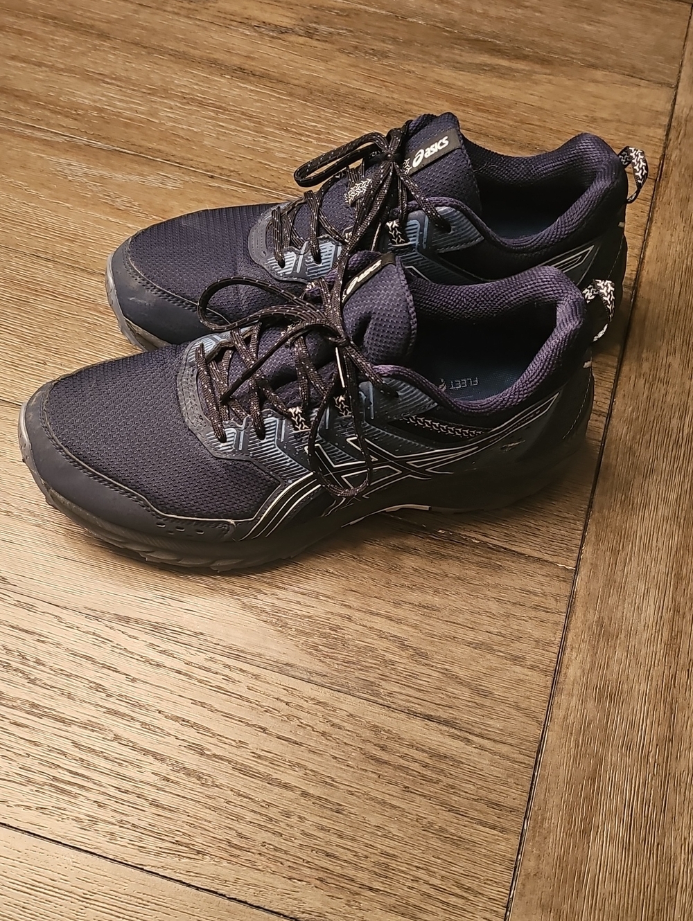ASICS Men's Dark Navy Athletic Trail Shoes
